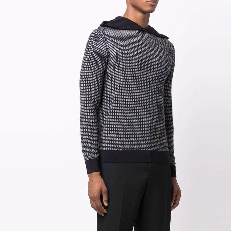 EMPORIO ARMANI FW21 Sweater Men's Gray 6K1MU5-1MVYZ-F922