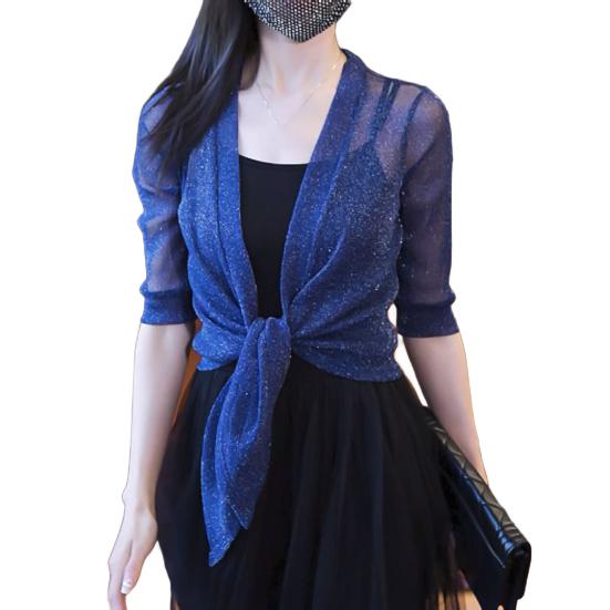 Женская рубашка с солнцезащитным кремом, длинный рукав, однотонный свободный кардиган с солнцезащитным кремом и шнуровкой, дышащее тонкое пальто