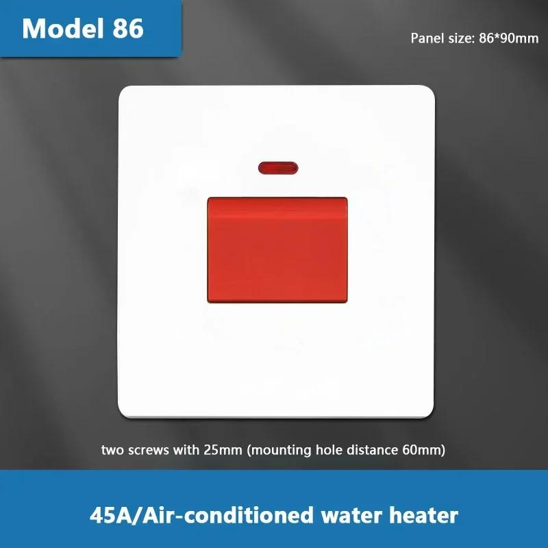 Стандартная розетка Великобритании 13А, двойная USB, вилка Type-C, настенная розетка, 1/2/3-клавишный двухпозиционный выключатель, белая универсальная 5-контактная настенная электрическая розетка