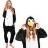 Piżama damska kombinezon kigurumi onesie kostium pingwin czarny 165-175 l
