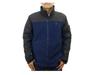 POLO RALPH LAUREN Fleece Jacket with Nylon Size Navy Men's Zip-Up Trim, XL, (Product Code 0101846)