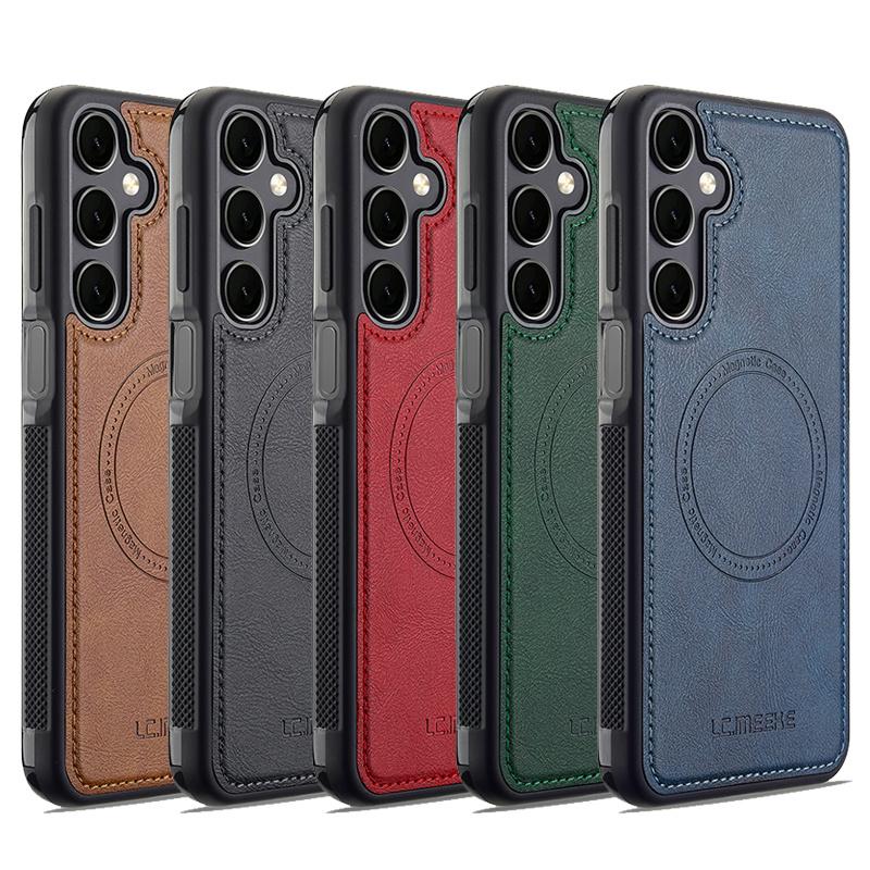 Для Samsung A56 A55 A54 A53 A52 A52S 5G Чехол Магнитный чехол для телефона Для Samsung Galaxy A36 A35 A34 A16 A15 A14 Чехол Задняя крышка A52S