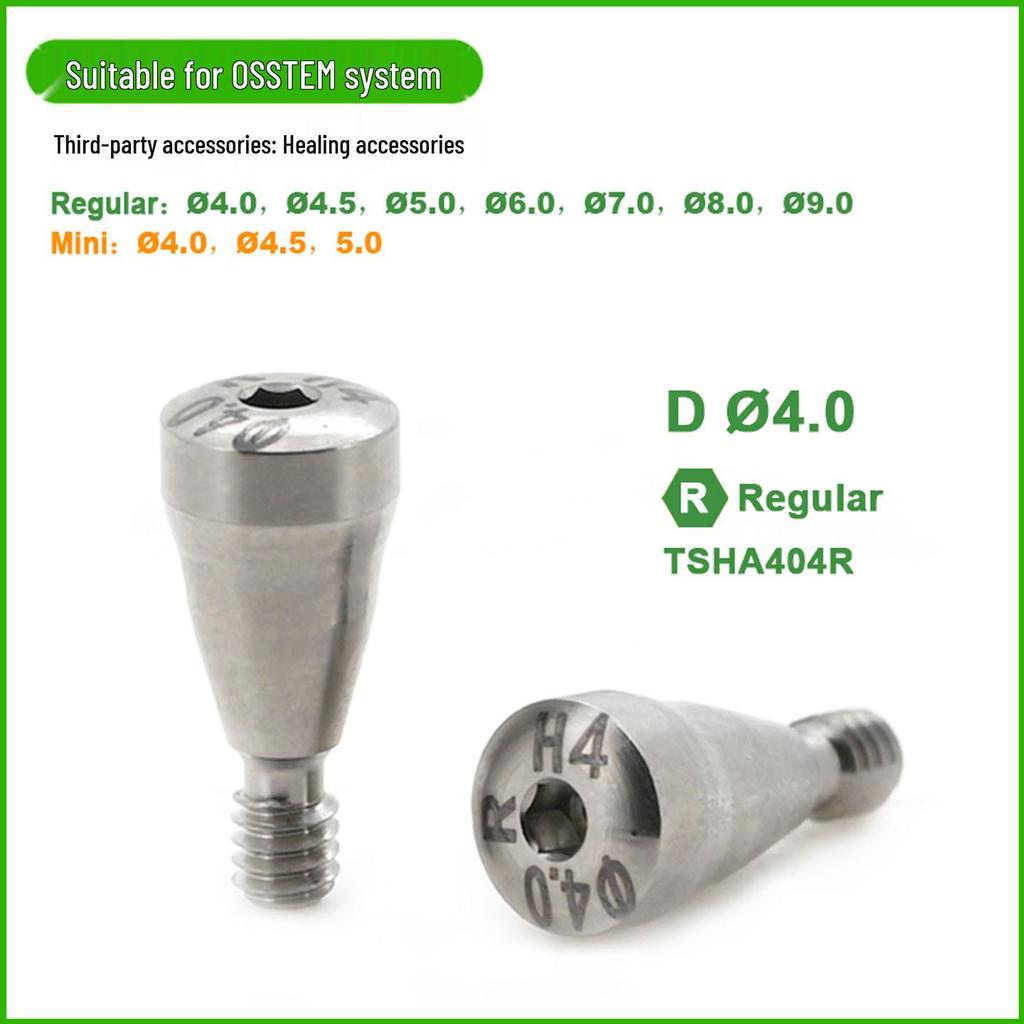 Лечебный абатмент Osstem для дентального имплантата Восстановление одного зуба