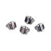 Модные мужские и женские серьги Lucky Luck Square Diamond Earrings High-end Sense Versatile Stud Earrings Simple