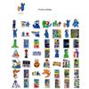 Waterproof And Reusable Roblox Rainbow Friends Stickers Set Of 60
