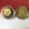 1pc Trump Commemorative Medallion of Former President of the United States Trump Gold Plated Commemorative Coin Collection