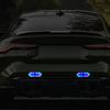 4Pcs RGB LED Warning Light Flashing Mode Electric Vehicle Led Rear Light  Night Riding