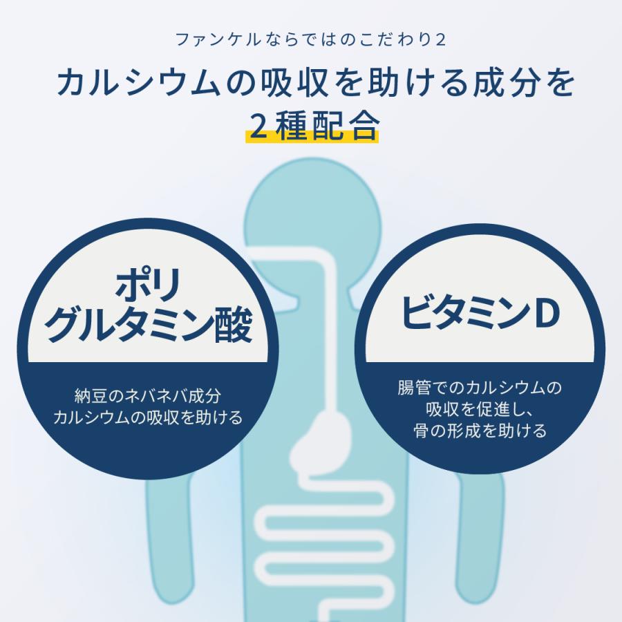 3 Bag Set FANCL Calcium Supplement S2087