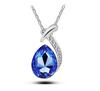 Korean Fashion Glass Crystal Water Drop Necklace Pendant