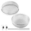 2.8 X 1.2 Inches Exhaust Vent Screen Easy Installation Vent Cover Compressor Replacement Part Effective Protection