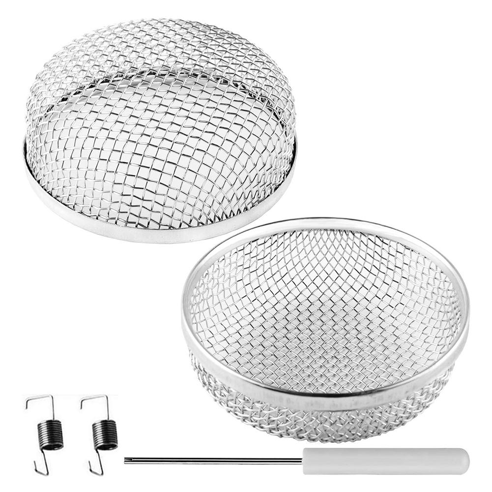 2.8 X 1.2 Inches Exhaust Vent Screen Easy Installation Vent Cover Compressor Replacement Part Effective Protection