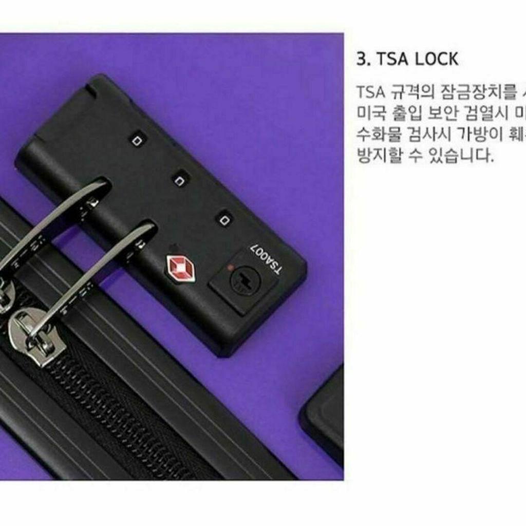 [USED] Bt21 Suitcase Carry Case UNV KOYA 20 Inch