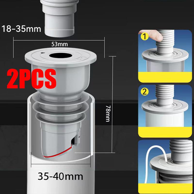 Силиконовый уплотнитель для канализации в ванной комнате, уплотнитель для кухонной раковины, заглушка для канализационной трубы, уплотнитель для стиральной машины, препятствующий появлению запаха, соединитель для слива в полу