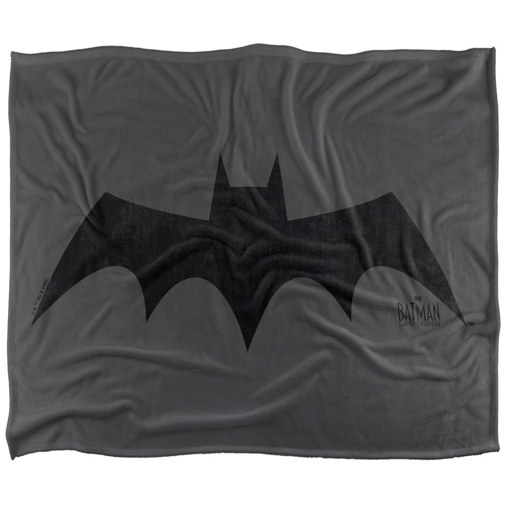 Batman Caped Crusader Logo Blanket