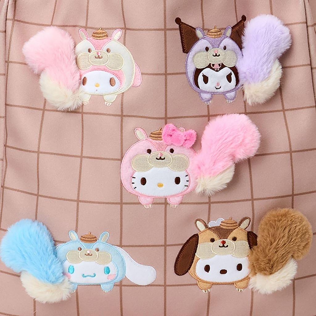 Sanrio Пушистая сумка-тоут Risu с персонажами Sanrio Для возраста 3+ 145556
