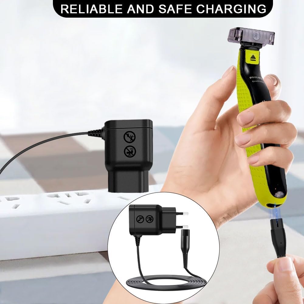 Зарядный кабель USB-C 4,3 В для Philips Norelco Oneblade и бритвы 3,28 фута Подходит для QP2520/QP2620/RQ311/S300