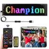Programmable Smart USB 5V LED Pixels Matrix Display Bluetooth APP Car Advertising Light Sign Scrolling Text Animation Pattern