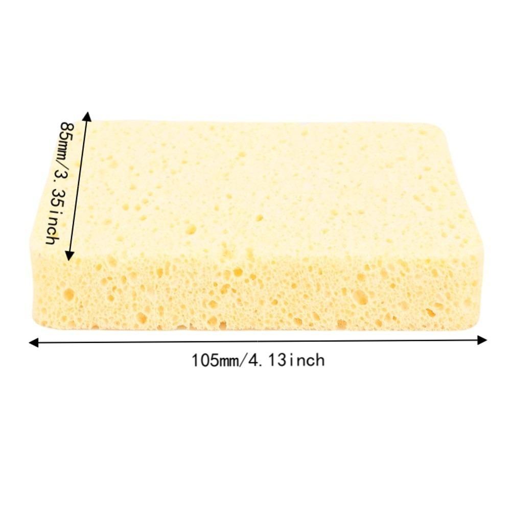 3pcs With Storage Case Painting Sponge Water Absorbent Artist Sponge  For Art Supplies