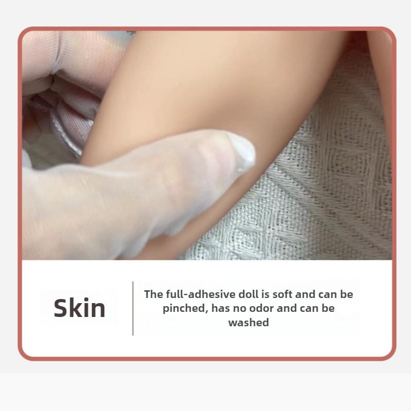 45 см моющаяся реалистичная мягкая расписанная вручную имитация куклы-ребенка для детей, игровая кукла