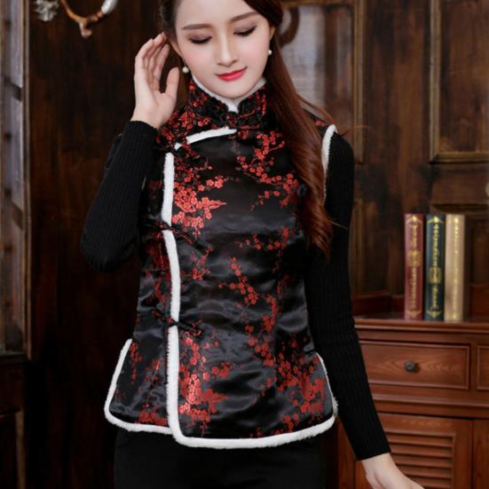 Женское новогоднее пальто с узлом, морозостойкое утепленное праздничное зимнее пальто без рукавов, женская одежда