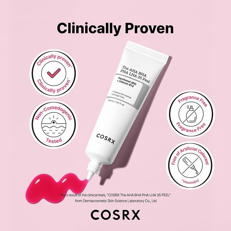 COSRX Набор пилингов AHA BHA PHA LHA 35%