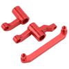 18109 Aluminum Alloy Steering Group Assembly Set for HBX 18859E 18858E 18857E 1 18 RC CarRed