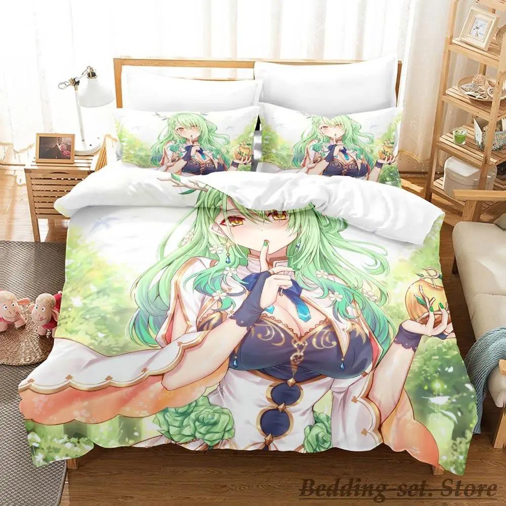 Ceres Fauna Bedding Set Single Twin Full Queen King Size Bed Set Adult Kid Bedroom Duvetcover Sets Anime Parure de lit Bed