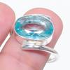 Swiss Blue Topaz Gemstone 925 Sterling Silver Jewelry Ring Size 7