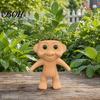 Waterproof Planter Cute Troll Planter, Decorative Resin Flowerpot, Novelty Plant Pot for Succulents Indoor Outdoor Decoration, Unique Gift Idea