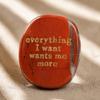 Oval Shape Affirmation Palm Stone Black Obsidian Pocket Stone Engraved Worry Stone  For Women