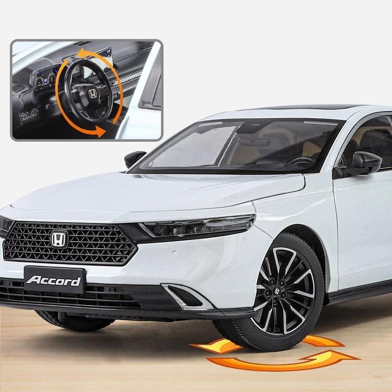1/18 HONDA Eleven Accord Diecast Car Model Simulation Sound Light Xmas Kids Gift