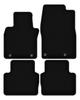 БАЗОВЫЕ черные велюровые коврики для: Mazda 3 IV хэтчбек, седан (2019-)