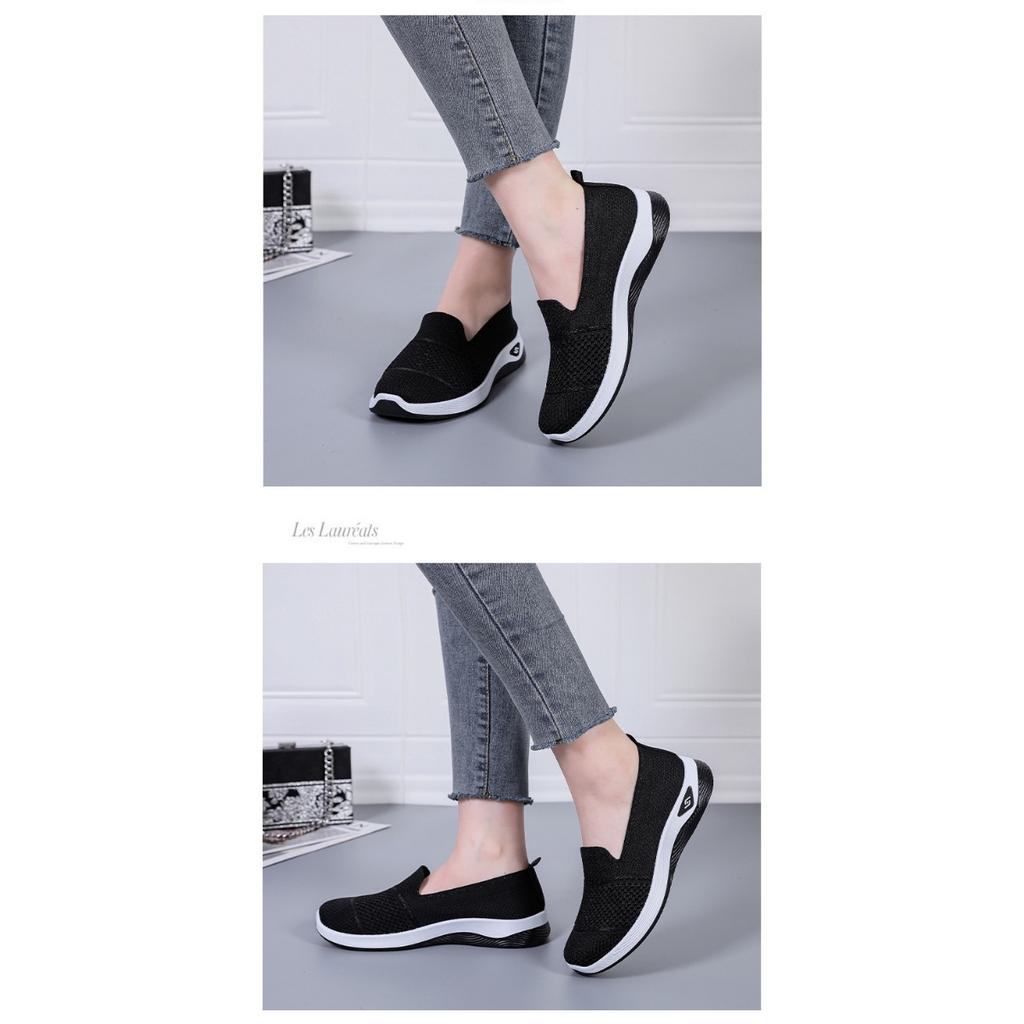 Versatile Soft-soled Soft Surface Shoes,Lazy One Foot Stirrup,Casual Fashion Bean Shoes,Flat Casual Single Shoes