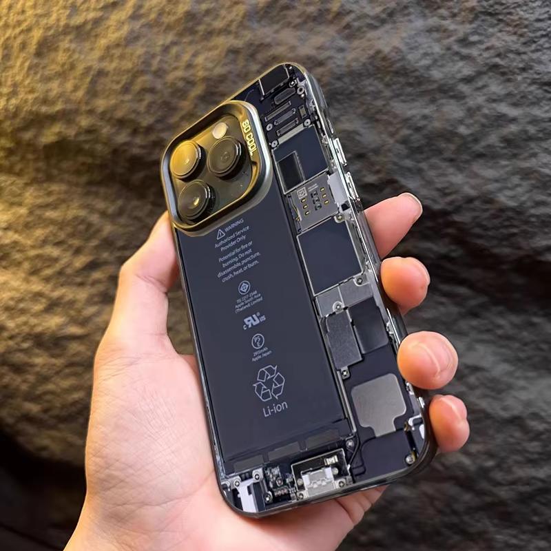 Чехол для телефона с кибернетической печатной платой для iPhone 16 15 14 13 12 11 Pro Max XS X XR 7 8 Plus Mini SE 2020 2022 Ударопрочный Funda