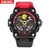 Electronic Digital Dual Display Watch Sport Watches 50m Waterproof Watch Alarm Clock 8092 Young Fashion Quartz Wristwatches
