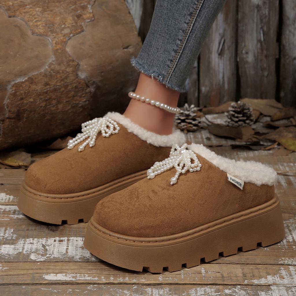 Короткие платформенные туфли Birkenstock из хлопка, осенне-зимняя новинка, теплые, нескользящие, ретро, на шнуровке, велюровые, повседневные