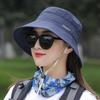 Women's Summer Outdoor Sun Hat - Lightweight, Breathable, and Versatile with Face Cover