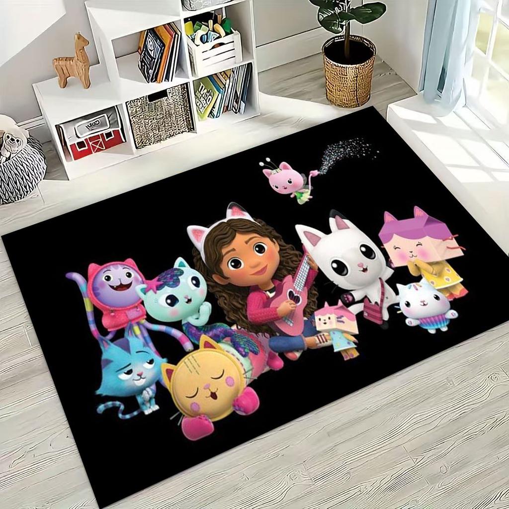 3D Мультяшная Милая Кукла Габби Дом Девочки Подарок Коврик для Спальни Гостиной Дивана Дома Придверный Коврик Декор, Большой Детский Нескользящий Напольный Коврик