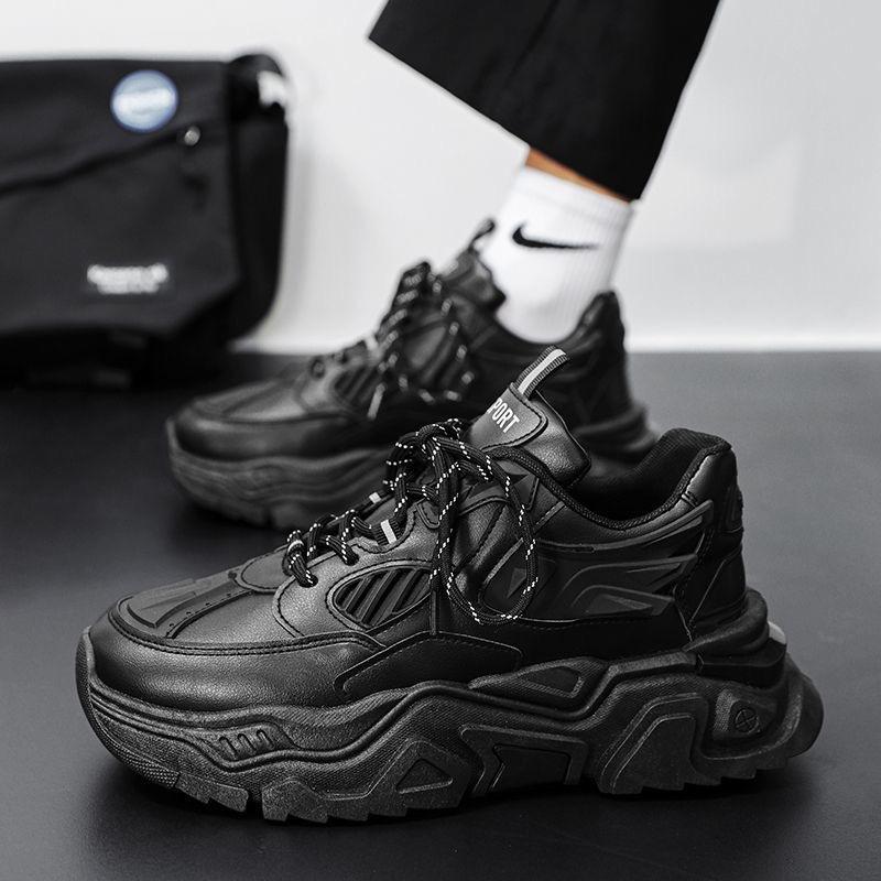 Весенняя мужская обувь новые дышащие маленькие белые туфли мужские универсальные кроссовки на платформе повседневные мужские