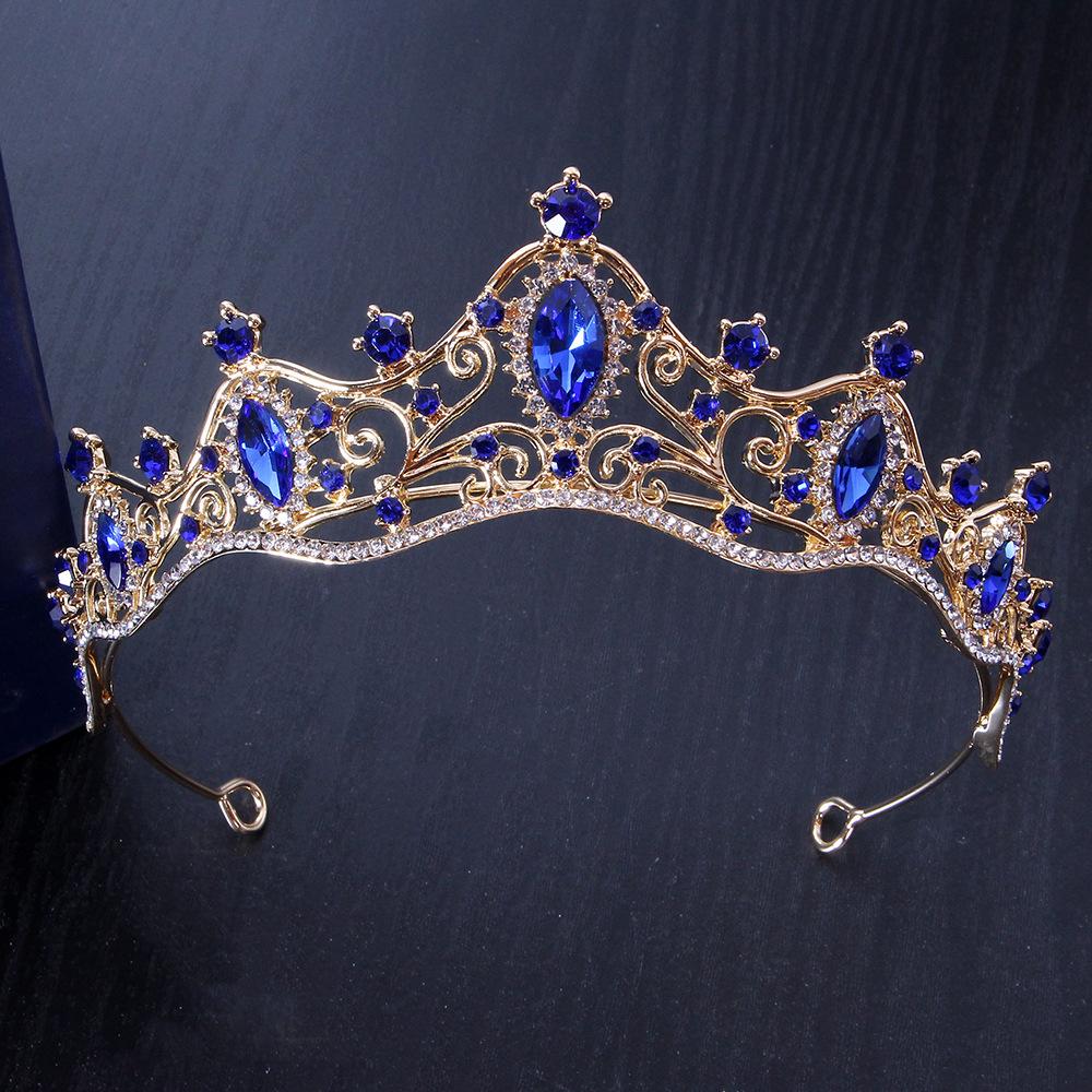 Bridal Headband Crown Bridal Wedding Jewelry Headdress Hair Clip Crown Hair Clasp
