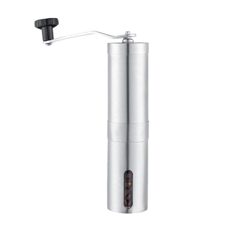 Мини-бытовая ручная кофеварка, кофемашина из нержавеющей стали, шлифовальная машина