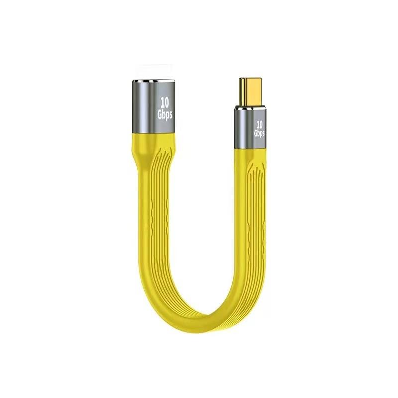 1 шт. USB4.0 FPC Гибкий Короткий Кабель, Thunderbolt 4 Полнофункциональный Кабель Данных, Высокоскоростная Передача 40 Гбит/с, Быстрая Зарядка PD, Кабель-удлинитель USB 3.1