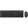 Ewent Ensemble Clavier Et Souris Sans Fil QWERTY Espagnol Pour PC/ordinateur Portable/ordinateur Portable, Windows, Récepteur USB