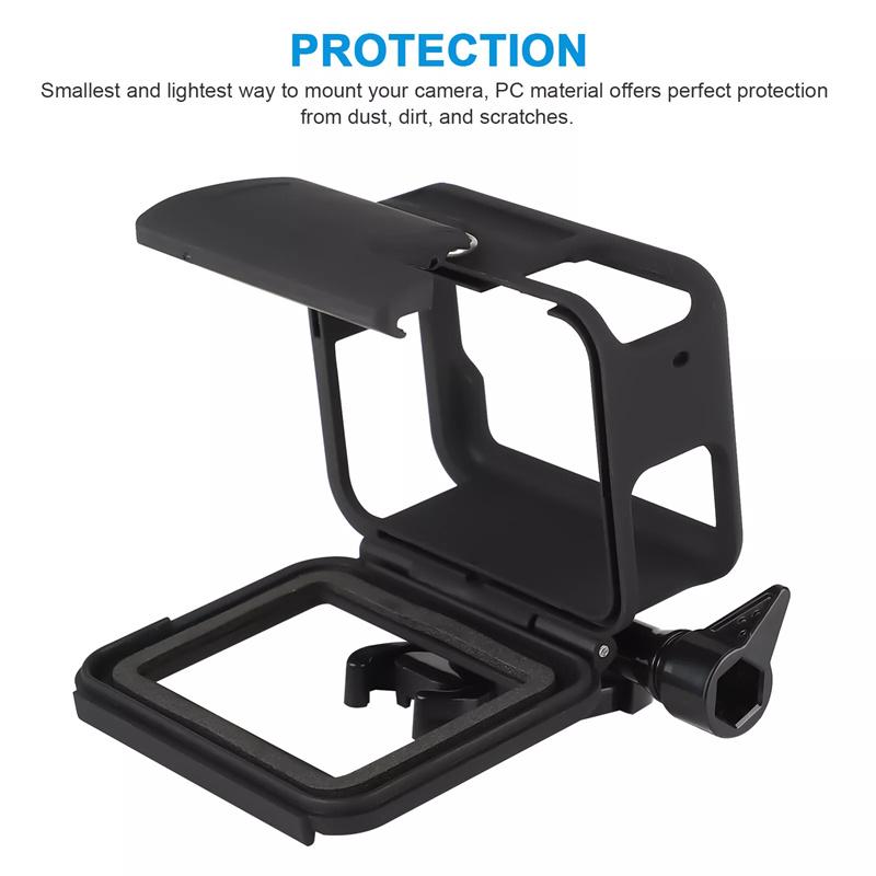 Защитный чехол-рамка для экшн-камеры Gopro Hero 7 6 5 Black Border Cover Camcorder Housing Mount Camera Accessories