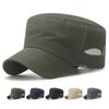 Summer Military Caps Men Mesh Hat Outdoor Quick-Drying Sunscreen Flat Top Hat Trucker Snapback Baseball Cap Army Visors Hat