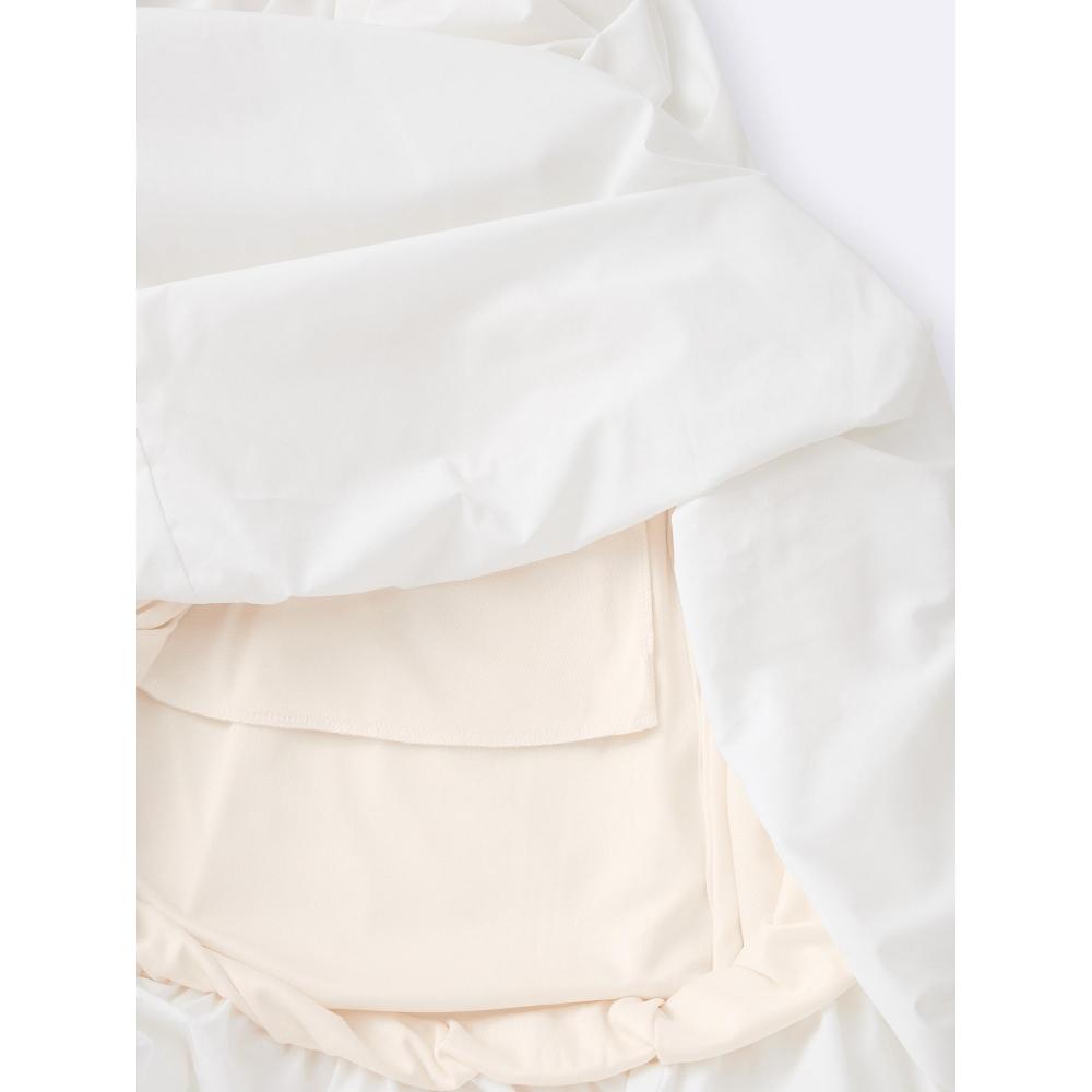 GU by Uniqlo Юбка миди с подолом-пузырем