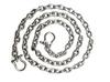 Stainless Steel Windglass Anchor Chain 316 6mm (1/4") DIN766 X 6' with Shackle