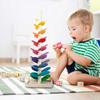 Music Tree Wooden Rainbow Petals Music Tree Toy Wooden Wooden Rainbow Music Tree Toy  Birthday Gift