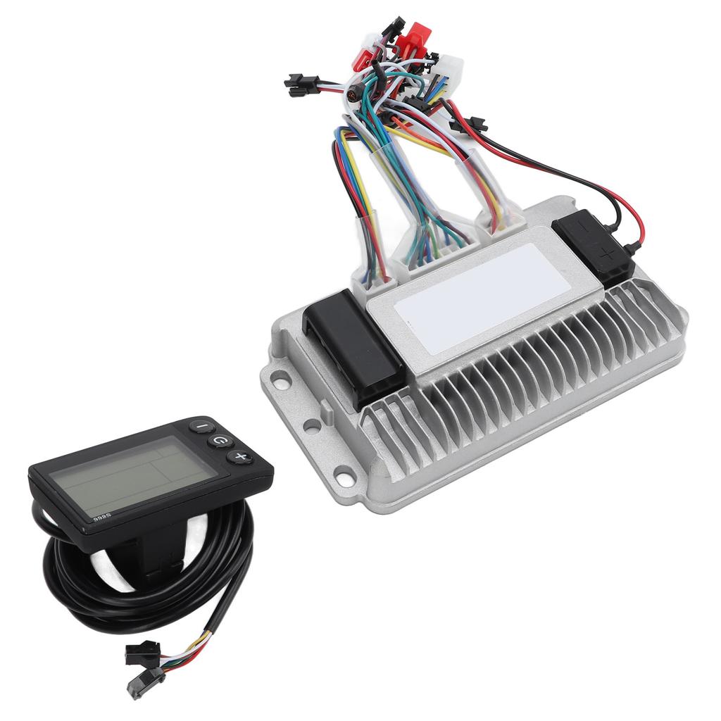 48V 60V 1000W Brushless Motor Controller LCD Display Set 3 Mode Sine Wave Controller Kit for Electric Bike