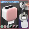 Hot Waterproof Toilet Paper Holder Shelf Wall Mount Toilet Paper Tray Tissue Box Roll Paper Tube Home Bathroom Box